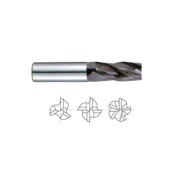 Yg-1 Tool 4 Flute Regular Length Fine Pitch Rougher Jet-Power Carbide 95082 - main